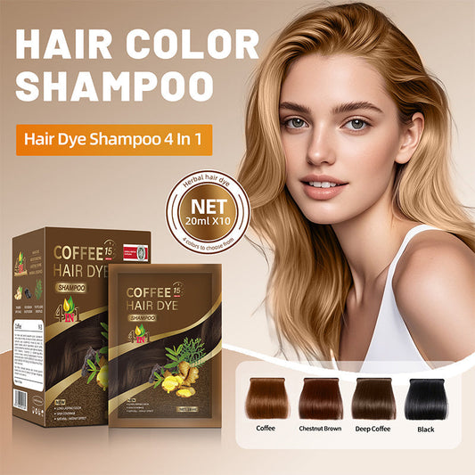 Shampoo 4 in 1 con tintura vegetale