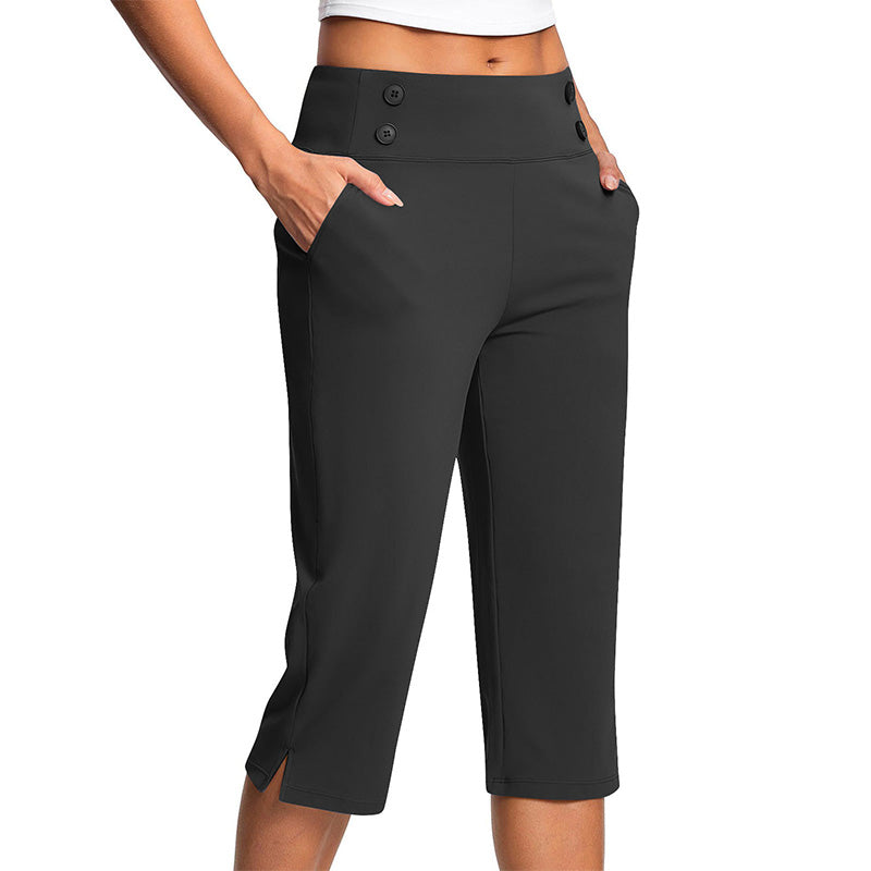 Eleganti pantaloni da yoga con effetto modellante