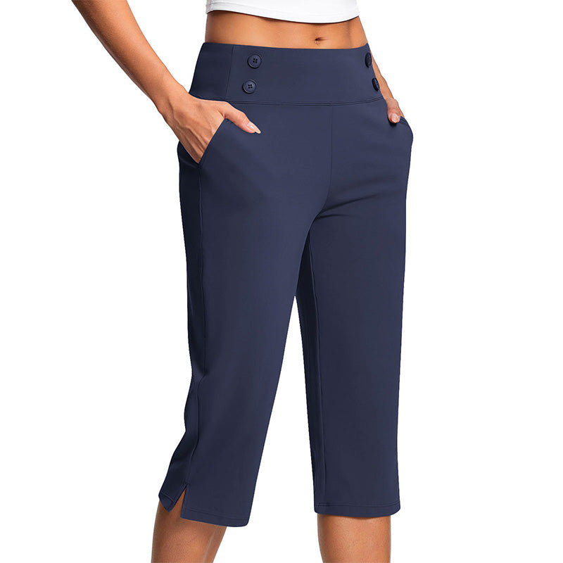 Eleganti pantaloni da yoga con effetto modellante