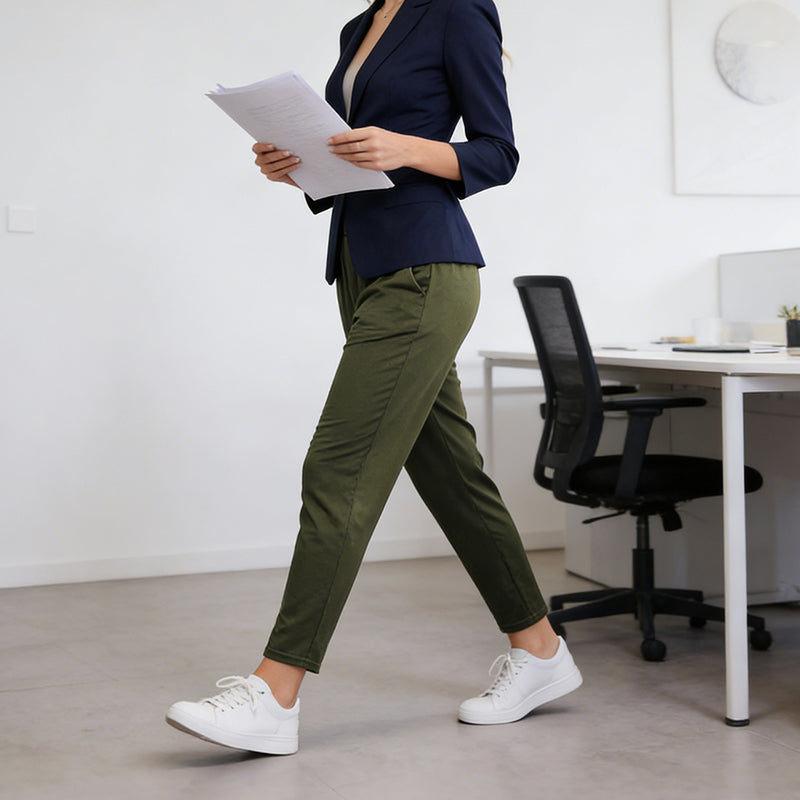 ⏰SCONTO DEL 50%!✨Pantaloni a zampa con tasche da donna, taglie forti