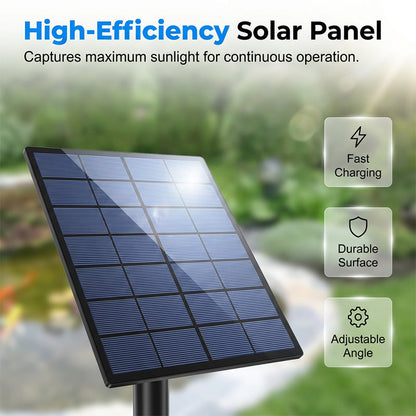 ⚡ 50% DE DESCONTO AGORA! ✨Aerador solar para lago com bomba de ar