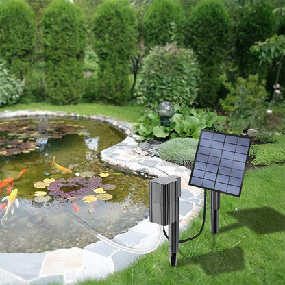 ⚡ 50% DE DESCONTO AGORA! ✨Aerador solar para lago com bomba de ar