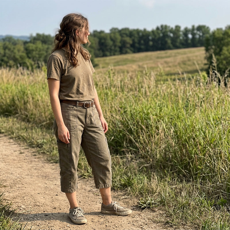 👖 SCONTO DEL 50% IN QUESTO MOMENTO! 🌿 Pantaloni cargo casual da donna – Tasche capienti, tessuto traspirante e vestibilità comoda – Comodità per tutti i giorni, perfetti per la bella stagione ✨