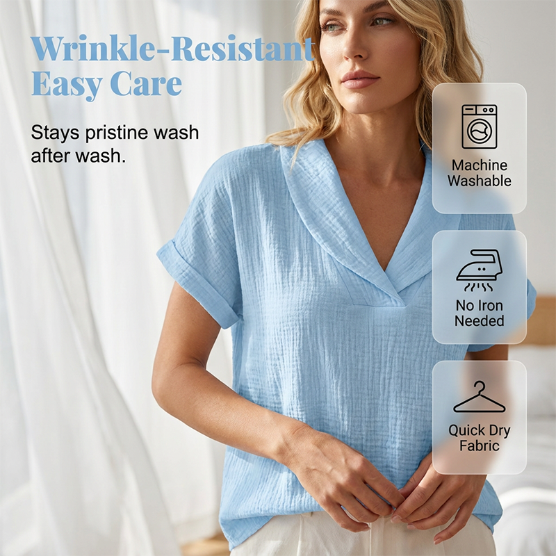 💞Oltre 100.000 pezzi venduti! Il successo dell'estate 2026 – 50% di sconto per un periodo limitato! T-shirt estiva in maglia morbida da donna