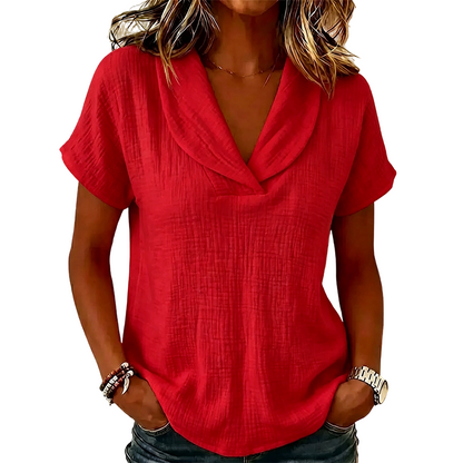 💞Oltre 100.000 pezzi venduti! Il successo dell'estate 2026 – 50% di sconto per un periodo limitato! T-shirt estiva in maglia morbida da donna