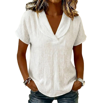💞Oltre 100.000 pezzi venduti! Il successo dell'estate 2026 – 50% di sconto per un periodo limitato! T-shirt estiva in maglia morbida da donna