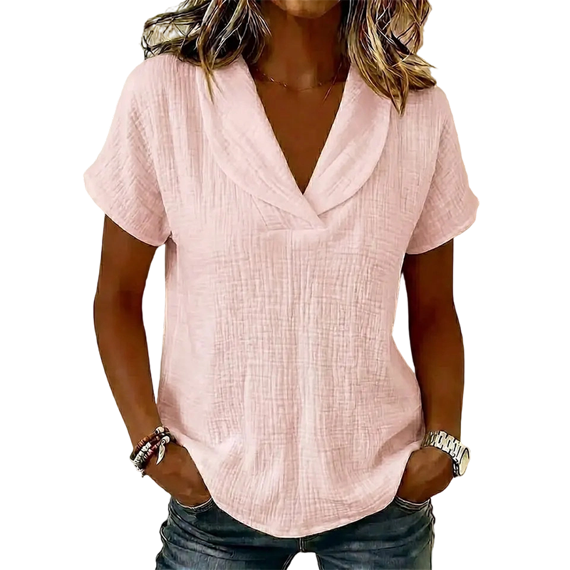 💞Oltre 100.000 pezzi venduti! Il successo dell'estate 2026 – 50% di sconto per un periodo limitato! T-shirt estiva in maglia morbida da donna