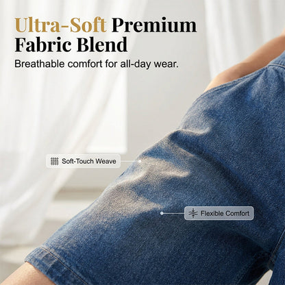 🩳 SCONTO DEL 50% IN QUESTO MOMENTO! ✨ Pantaloncini asimmetrici a gamba larga da donna – Leggeri e fluidi – Orlo irregolare originale, ideali per l'estate o le vacanze – Eleganti e comodi 🌸