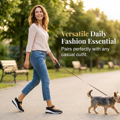 Scarpe con plateau e aperture laterali traspiranti da donna