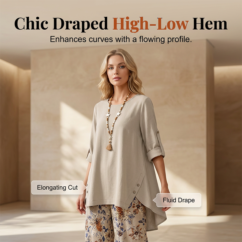 🌸 Conjunto Boho de Verão Feminino de 2 Peças – Leve, Fluido e Estilo Chic Descontraído