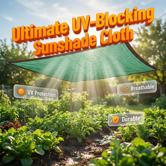Tela de proteção solar resistente aos raios UV para cobrir plantas ao ar livre