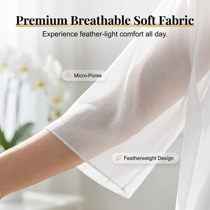 🌟 Casaco de malha leve, transparente e aberto – arejado, versátil e perfeito para usar em camadas – ideal para dias quentes, praia e lazer – look feminino com uma transparência elegante
