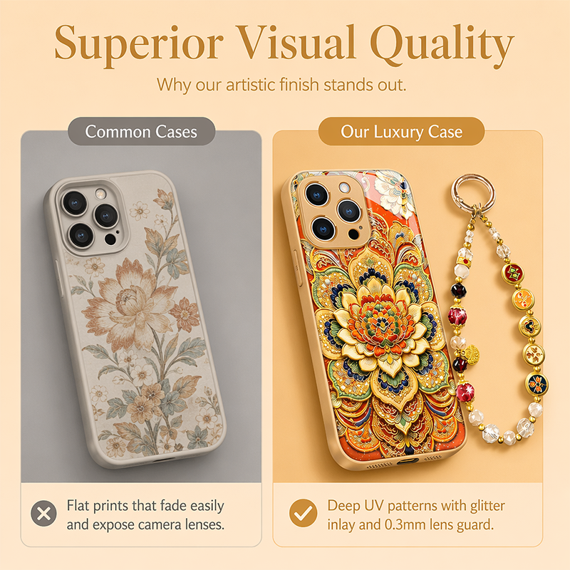 ✨Capa de celular no estilo mandala chinesa