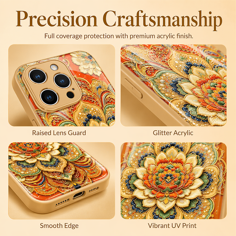 ✨Capa de celular no estilo mandala chinesa