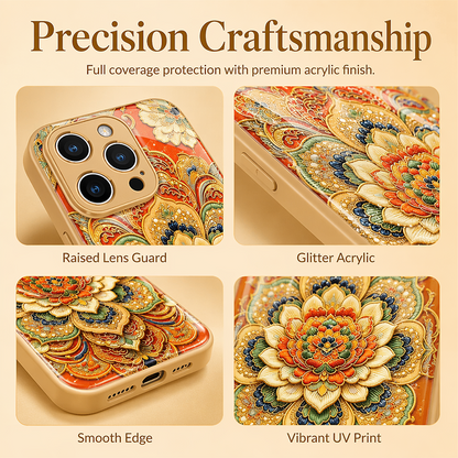 ✨Capa de celular no estilo mandala chinesa