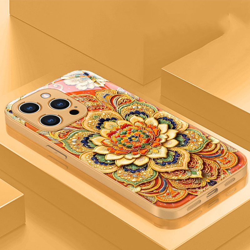 ✨Capa de celular no estilo mandala chinesa