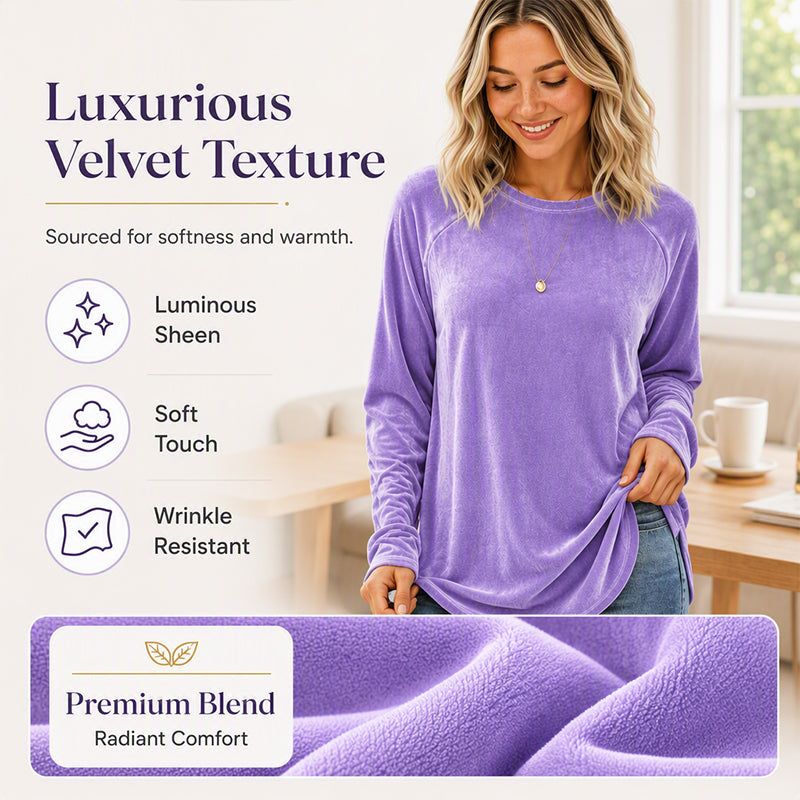 ✨ Easy Everyday Essential | Women’s Relaxed Crew-Neck Top