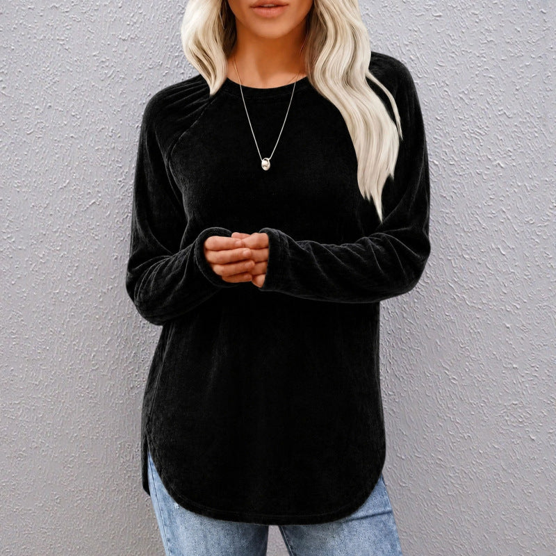 ✨ Easy Everyday Essential | Women’s Relaxed Crew-Neck Top