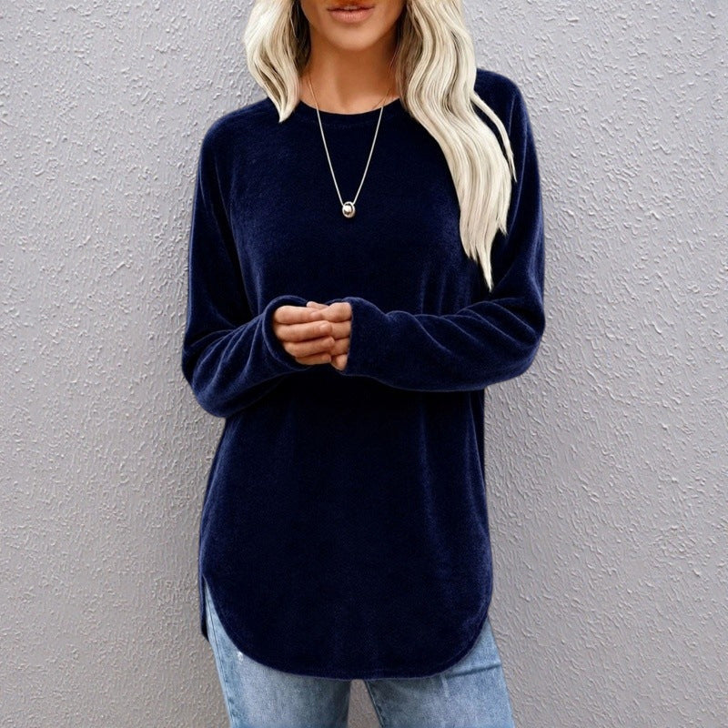✨ Easy Everyday Essential | Women’s Relaxed Crew-Neck Top
