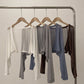 🔥 SISTE DAG-48% RABATT🔥Strikket cardigan Tynn is-silkesjal for kvinner Klimaanlegg skjorte