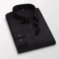 Kjøp 2 gratis levering-Langermet skjorte for menn med antirynkefri stryking