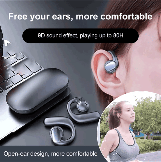 🔥 SALG 49% AV🔥TWS trådløse digitale Bluetooth-ørepropper med benledning