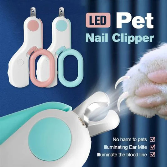 LED-negleklippere for kjæledyr