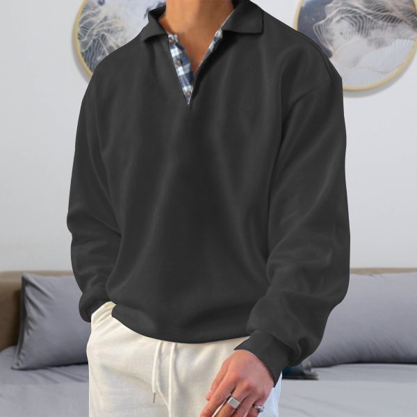 🔥Varmt salg🔥-2023 Gentleman Ocean Casual-topper for herrer👏Kjøp 2 Gratis frakt