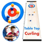 Curlingspill på bordet