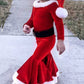 (🎁Tidlig julesalg - SPAR 49% RABATT) -Klokkesett med julenissebaby og juletema(KJØP TO GRATIS FRAKT)