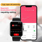 [Overvåking av hjertefrekvens og blodtrykk hele dagen] Smartklokke med Bluetooth for fashion