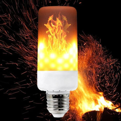 🔥Hot Salg🔥 LED-lyspære med flammeeffekt - med tyngdekraftsfølsom effekt