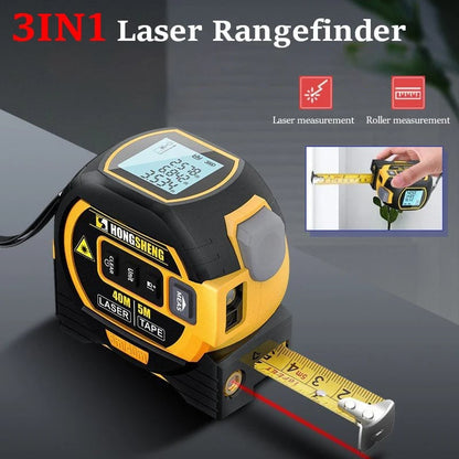 🔥Gratis levering - 3 i 1 infrarødt lasermåleinstrument med laserstråle