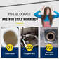 (Kjøp 1 og få 1 gratis) Kraftig rengjøringspulver for vask og avløp