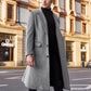 🔥Gratis frakt!-2023 Herreengelsk lang stil jakke med ullfrakk