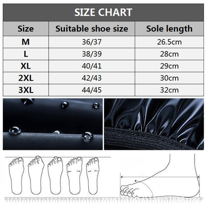⏰ Ekstra gunstig kampanje 49 % rabatt - Passer for brede føtter - ❤️Lange, vanntette overtrekk til støvler